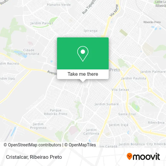 Cristalcar map