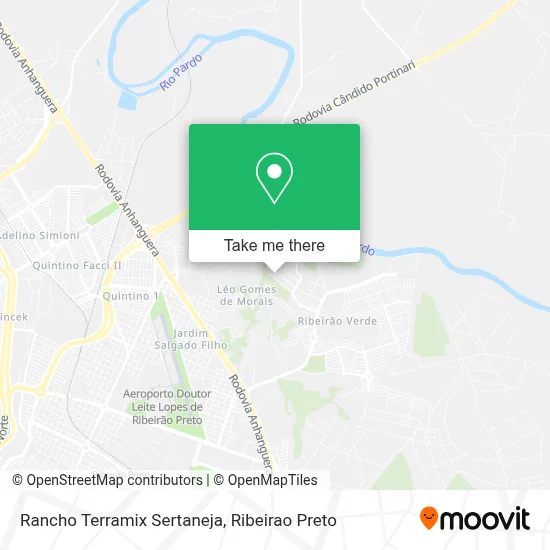 Rancho Terramix Sertaneja map