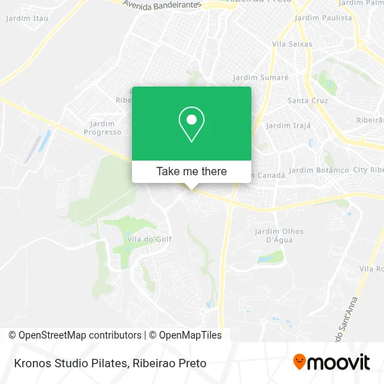 Kronos Studio Pilates map