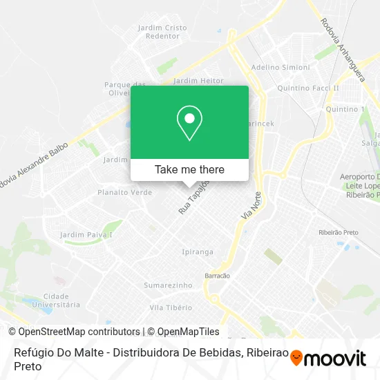 Refúgio Do Malte - Distribuidora De Bebidas map