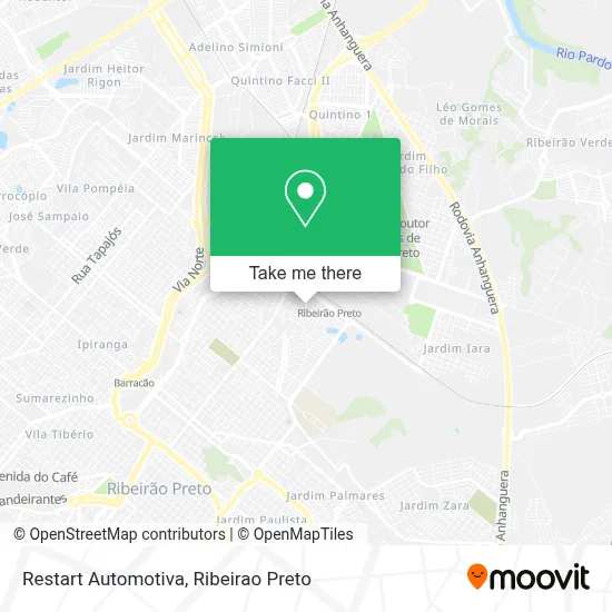 Restart Automotiva map
