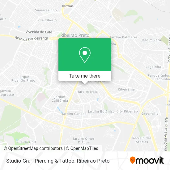 Studio Gra - Piercing & Tattoo map
