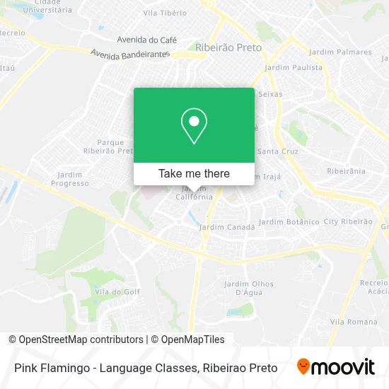 Pink Flamingo - Language Classes map