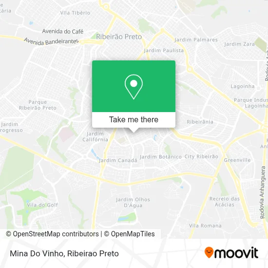 Mina Do Vinho map