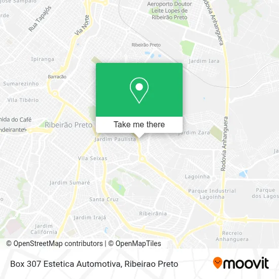Box 307 Estetica Automotiva map