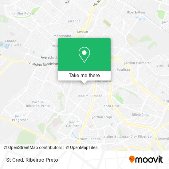 St Cred map
