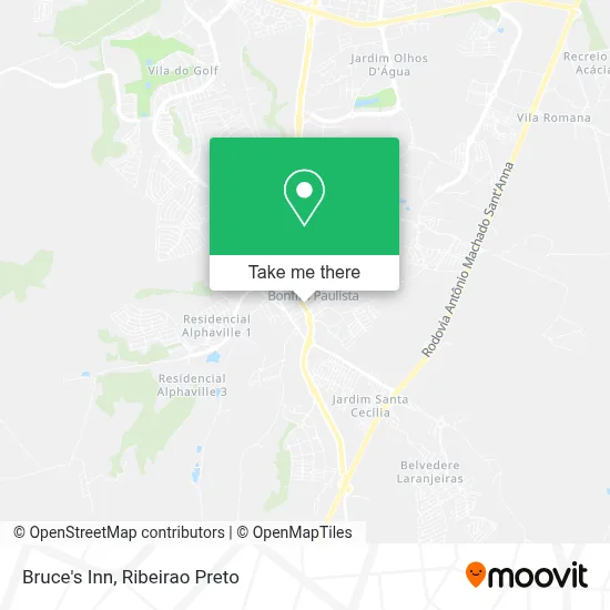 Bruce's Inn map