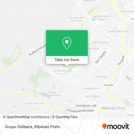 Grupo Outback map