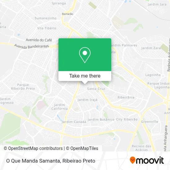 O Que Manda Samanta map