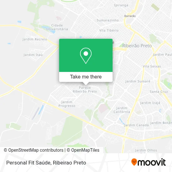 Personal Fit Saúde map