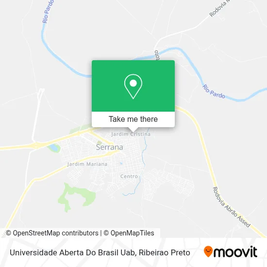 Universidade Aberta Do Brasil Uab map