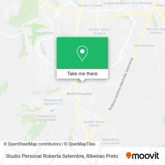 Studio Personal Roberta Setembre map