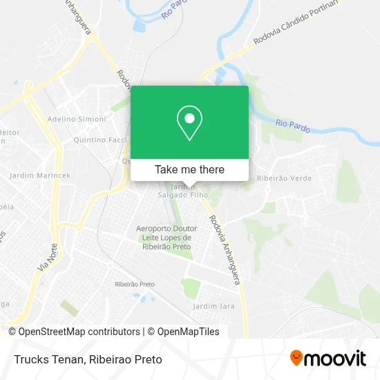 Trucks Tenan map