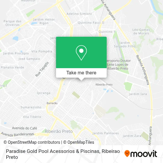 Paradise Gold Pool Acessorios & Piscinas map