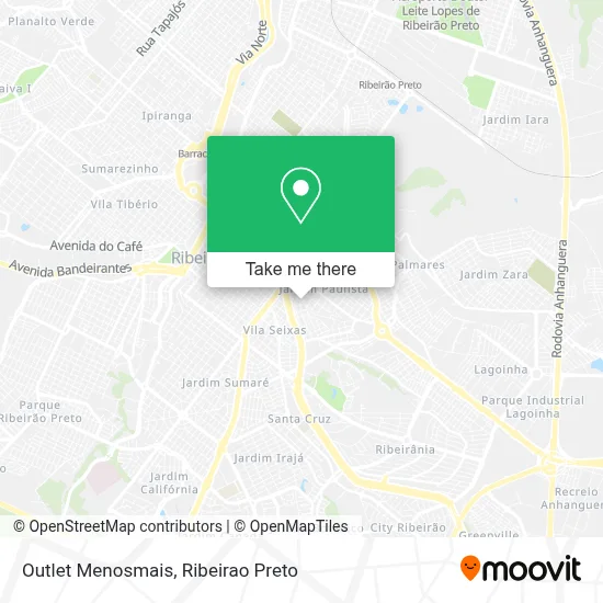 Outlet Menosmais map