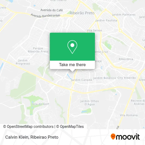 Calvin Klein map