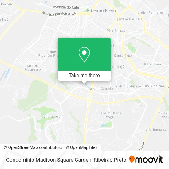 Condominio Madison Square Garden map