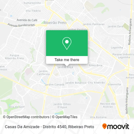 Casas Da Amizade - Distrito 4540 map