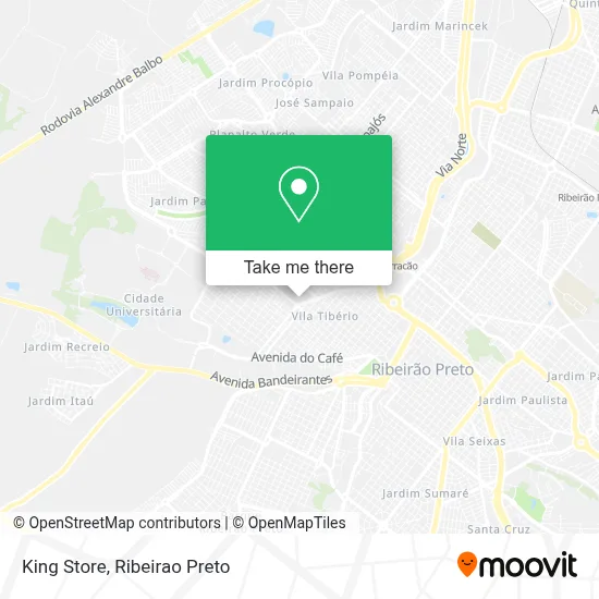 King Store map