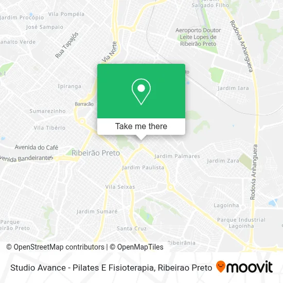 Studio Avance - Pilates E Fisioterapia map