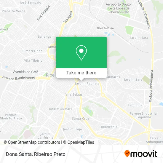 Dona Santa map