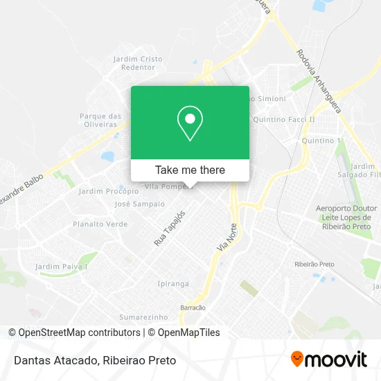 Dantas Atacado map