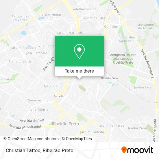 Christian Tattoo map