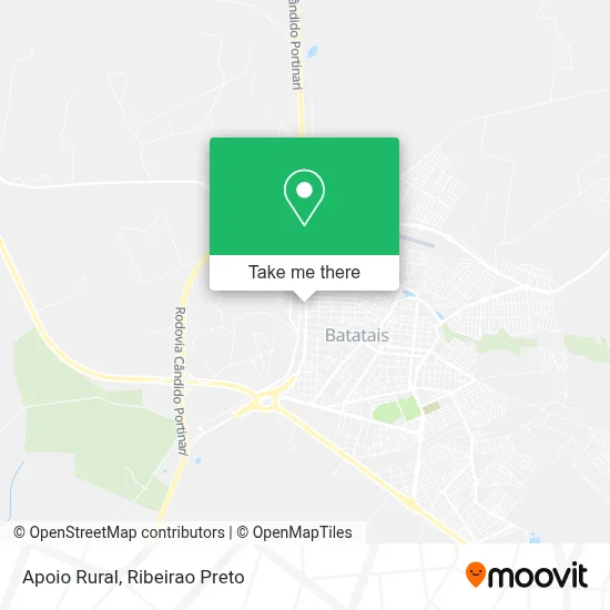 Apoio Rural map