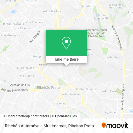 Ribeirão Automóveis Multimarcas map
