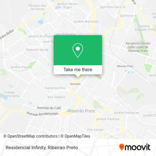 Residencial Infinity map