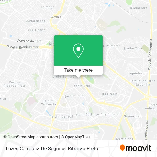 Luzes Corretora De Seguros map