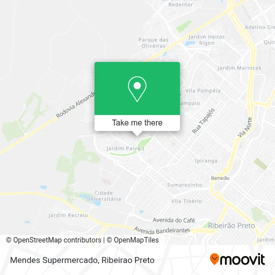 Mendes Supermercado map