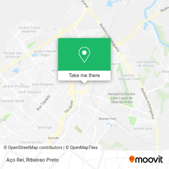 Aço Rei map