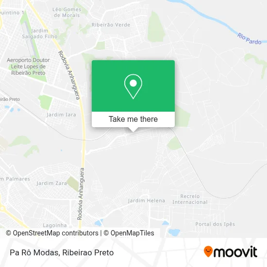 Pa Rô Modas map