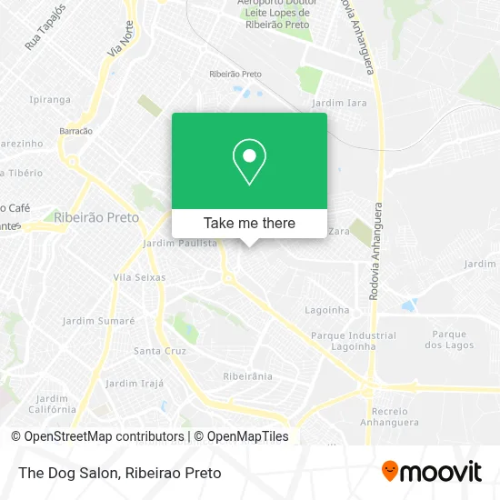 The Dog Salon map