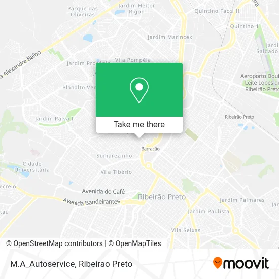 M.A_Autoservice map