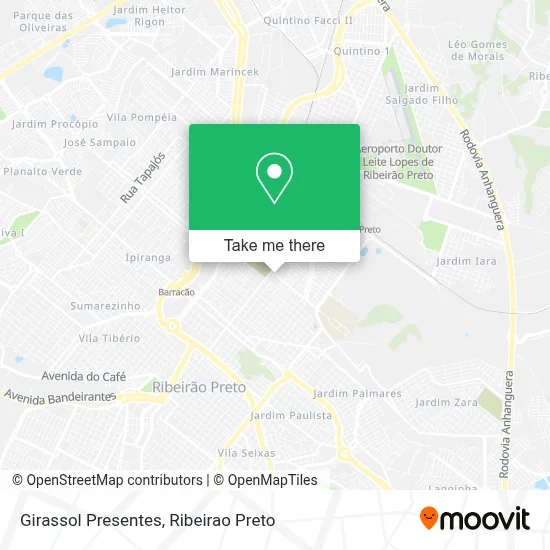 Girassol Presentes map