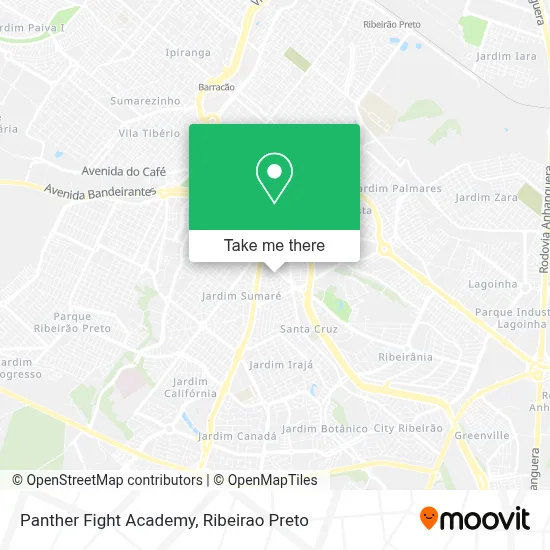 Panther Fight Academy map