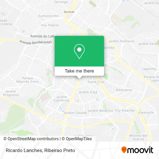 Ricardo Lanches map