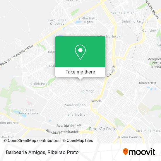 Barbearia Amigos map