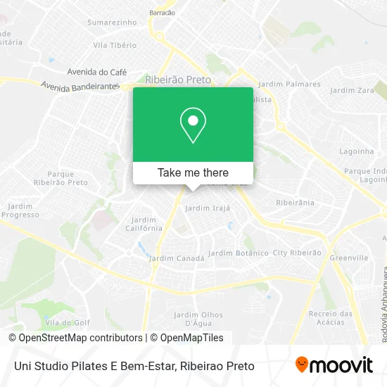 Uni Studio Pilates E Bem-Estar map