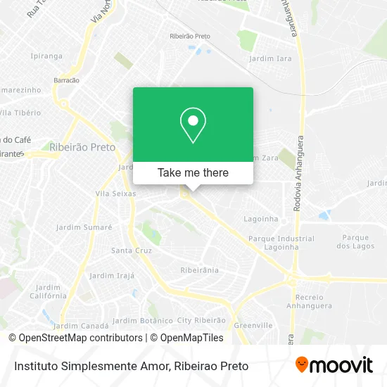 Instituto Simplesmente Amor map