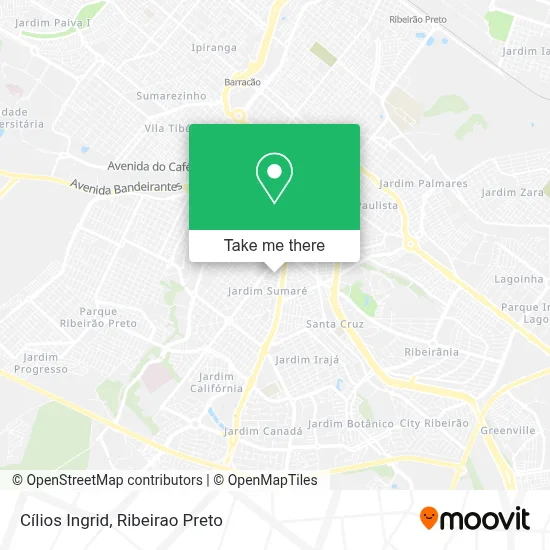 Cílios Ingrid map
