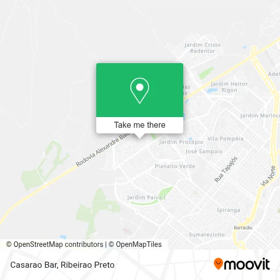 Casarao Bar map