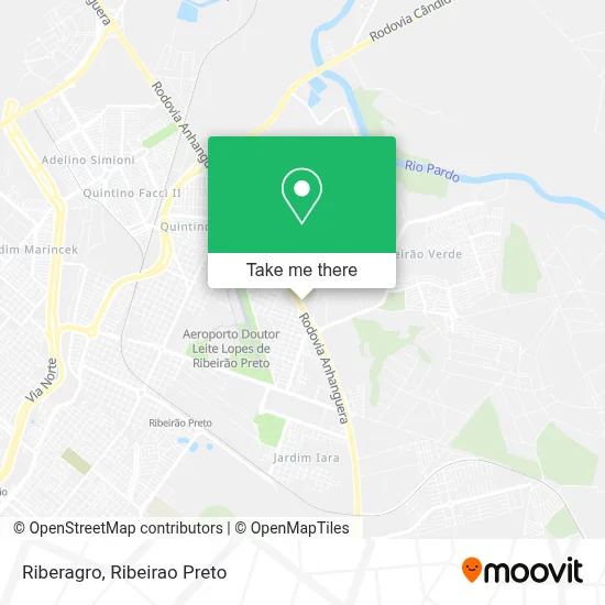 Riberagro map