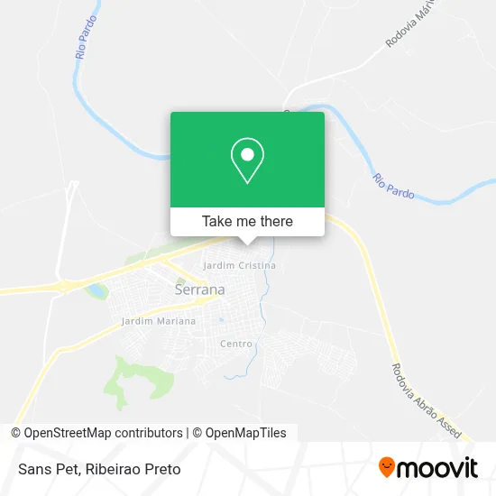 Sans Pet map