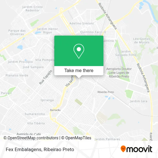 Fex Embalagens map