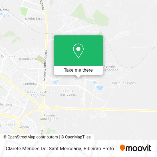 Clarete Mendes Del Sant Mercearia map