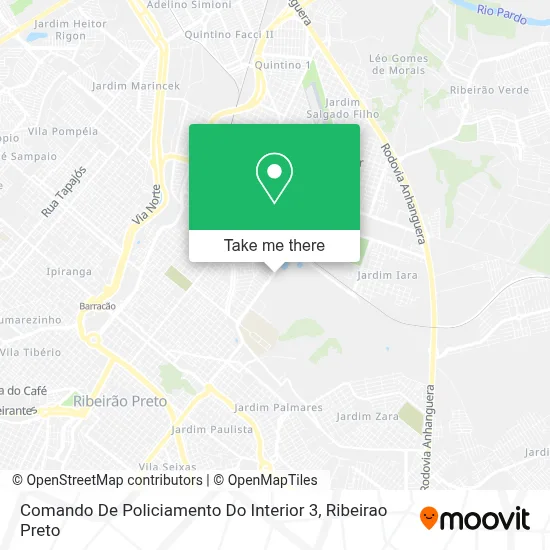 Comando De Policiamento Do Interior 3 map