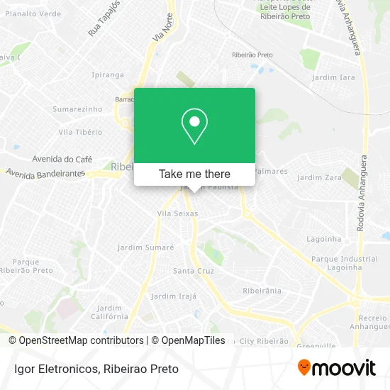 Igor Eletronicos map